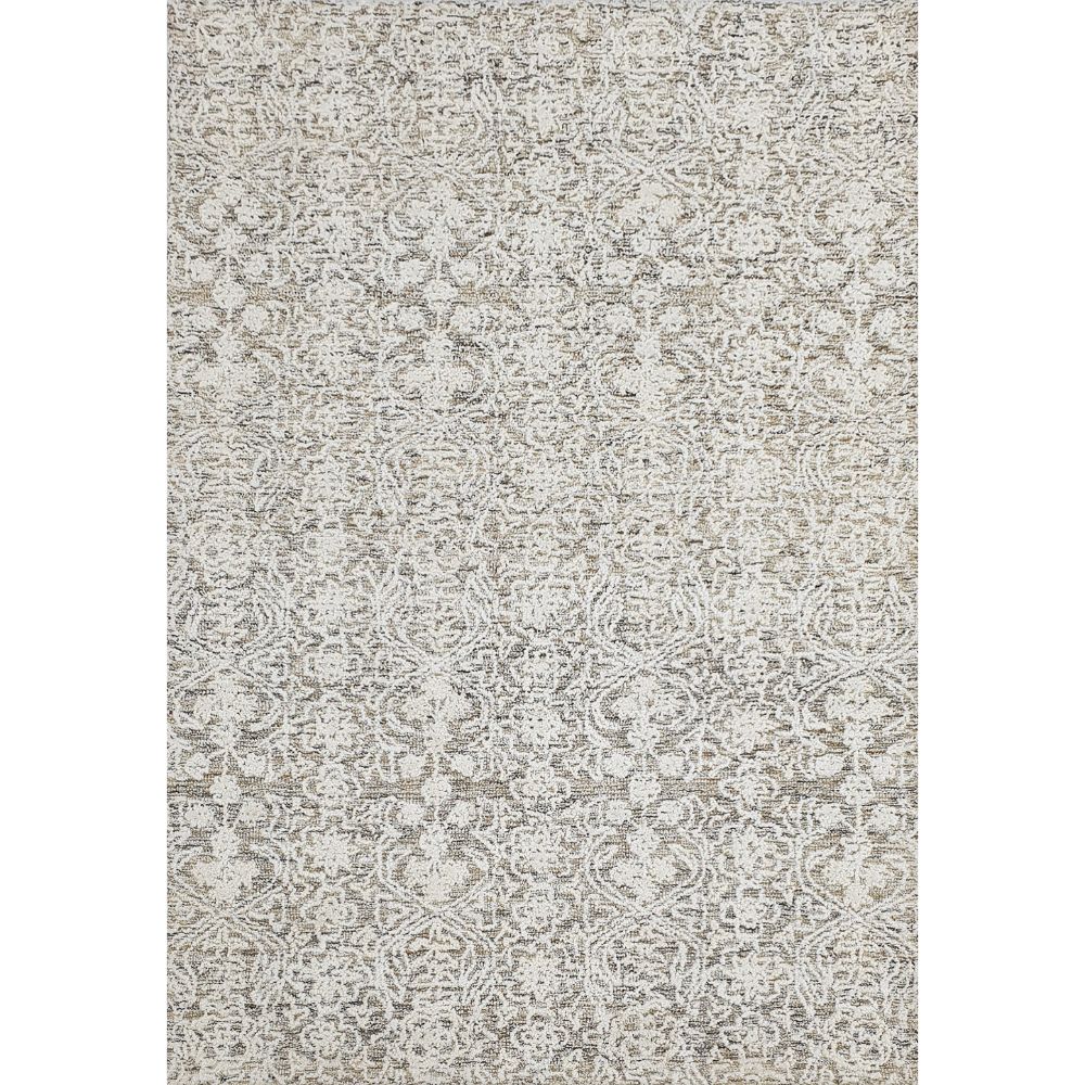 Dynamic Rugs 2044-810 Vigo 5X8 Rectangle Rug in Taupe/Ivory